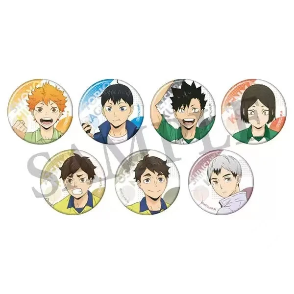 【拆盒】代拆盲盒 排球少年幼年圆吧唧徽章