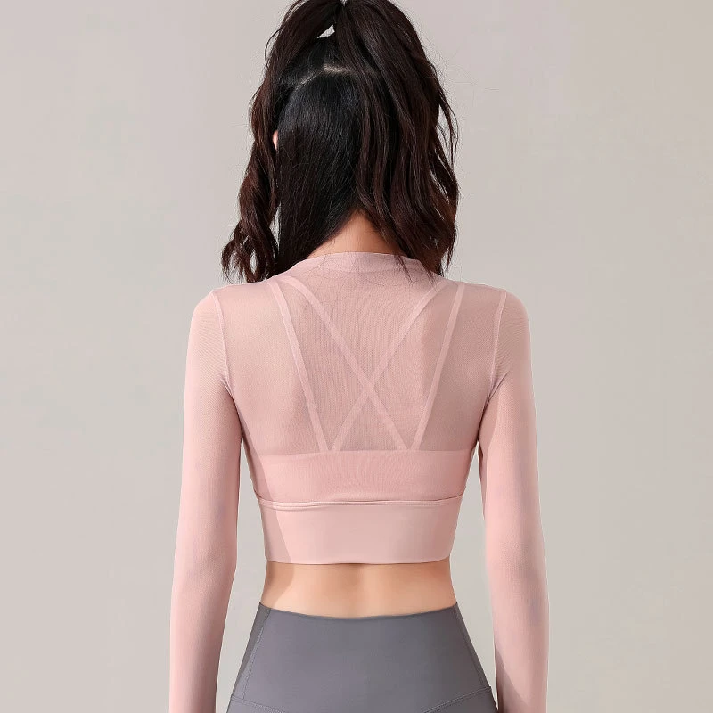 静静7 高端瑜伽服（三孤品）运动套装健身瑜伽显瘦速干长袖401