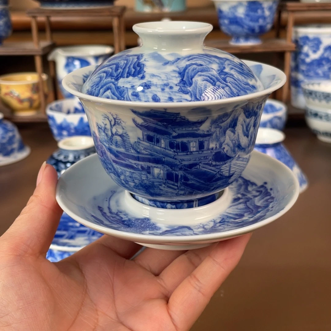 景德镇陶瓷手工手绘