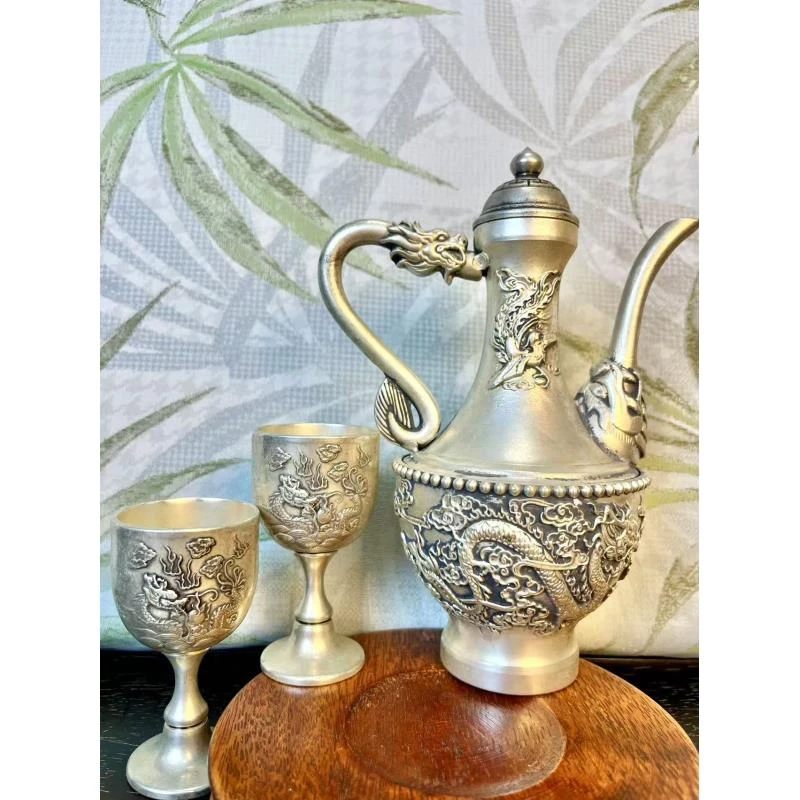 【闪购链接】铜酒壶一套