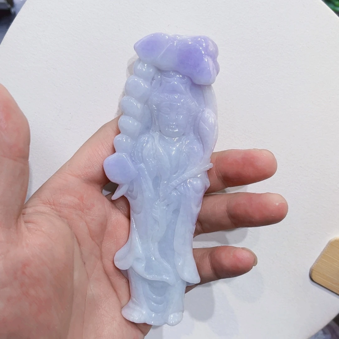 翡翠未镶嵌吊坠(不含链)代编织有瑕疵买断不退