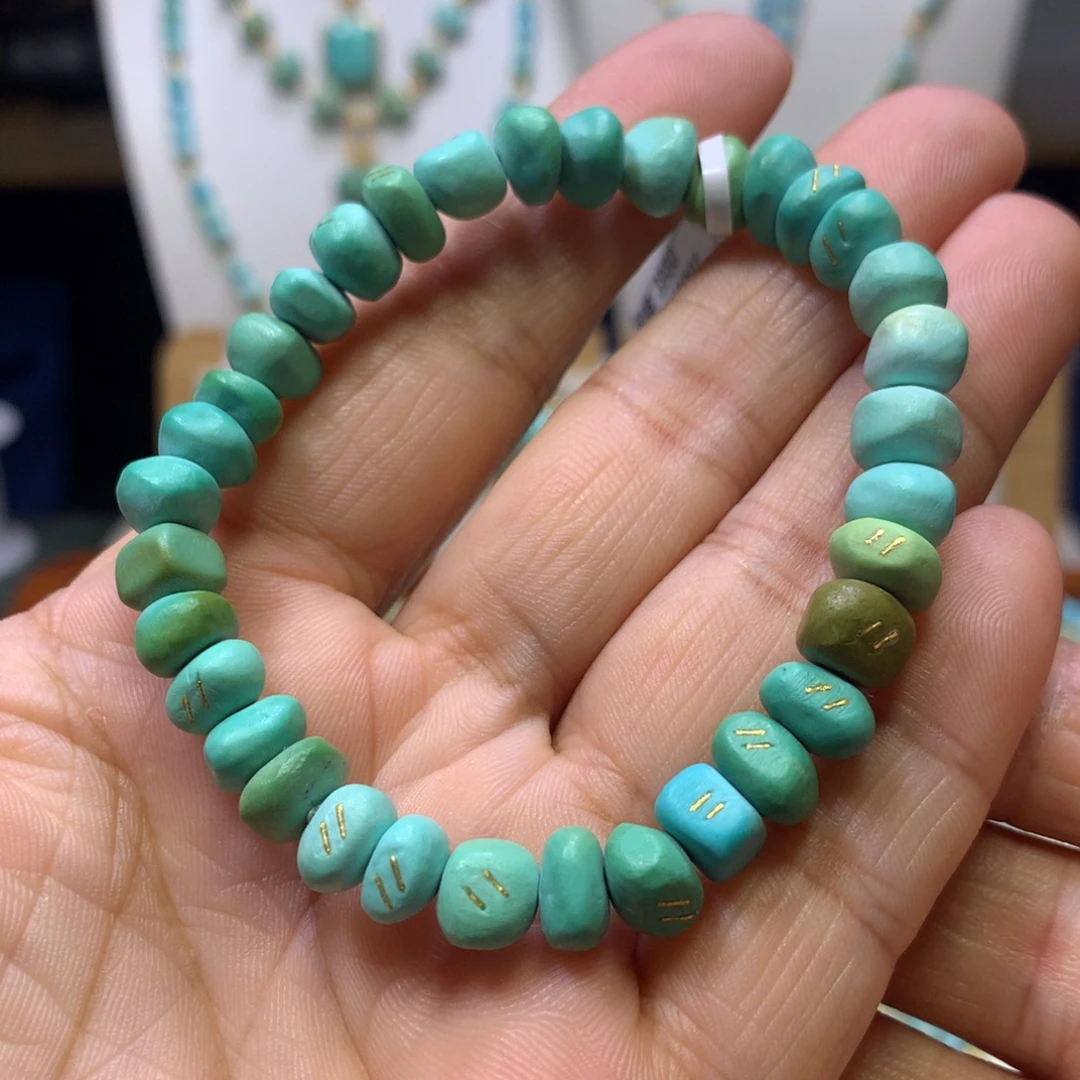 绿松石未镶嵌单圈