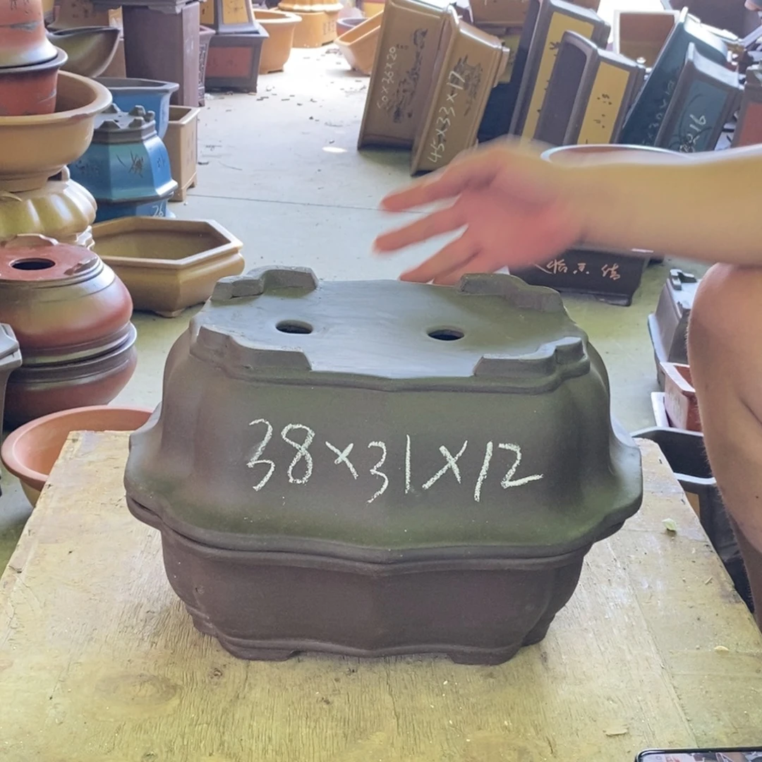 紫砂花盆紫砂紫砂