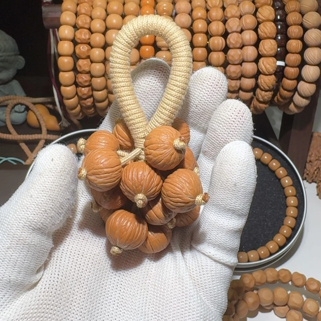 吊坠猴头核桃手捻