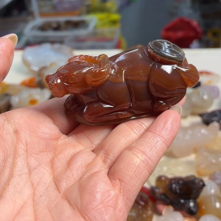 玛瑙/玉髓未镶嵌吊坠(不含链)