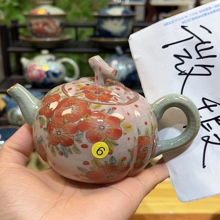 唐***外景德镇陶瓷手绘茶具