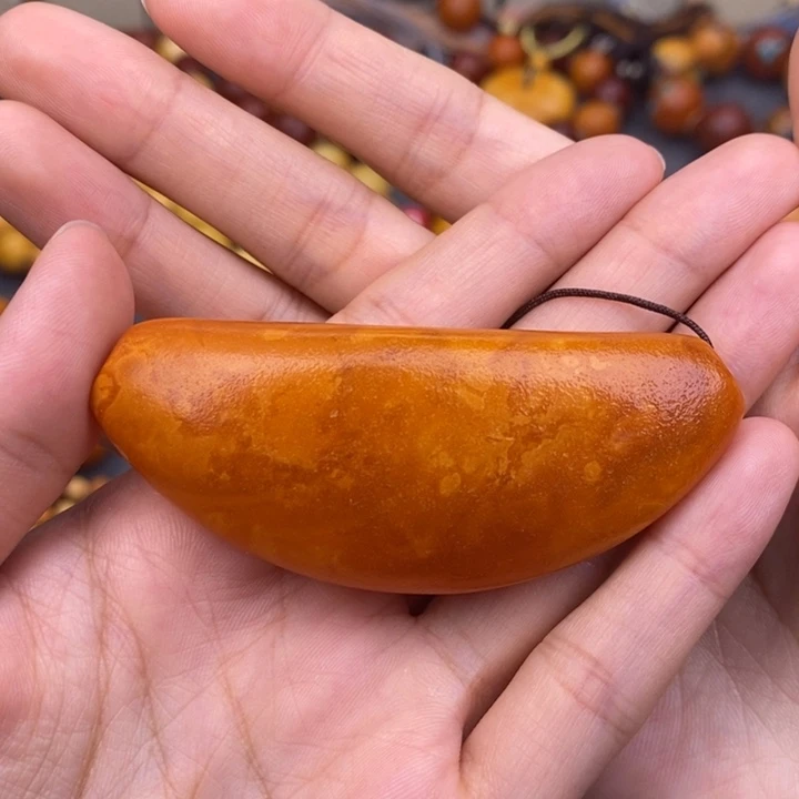 琥珀未镶嵌裸石蜜蜡M