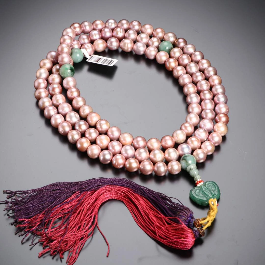 250424050/博古通今/集古藏今/东珠108念珠/古董首饰