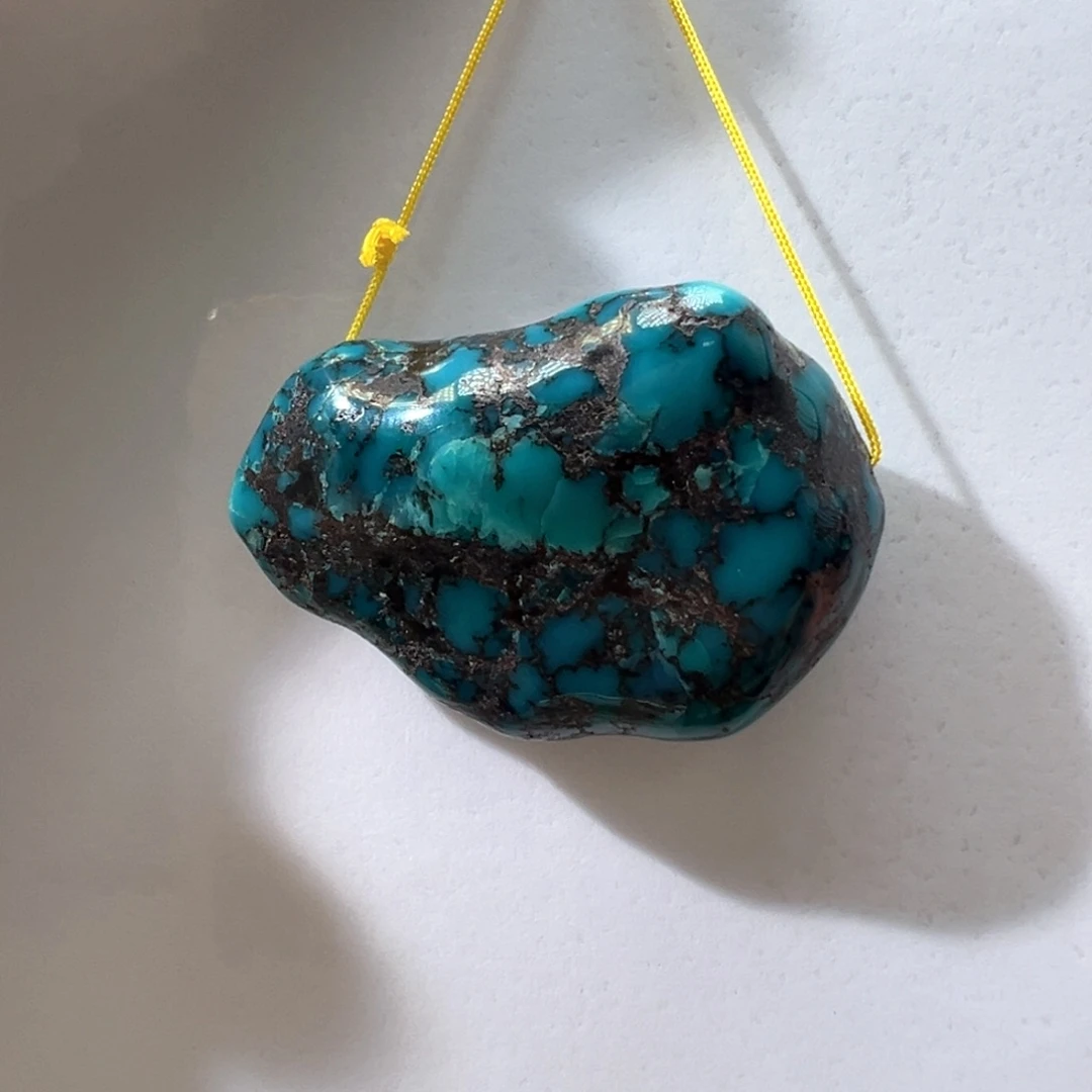 绿松石未镶嵌挂件