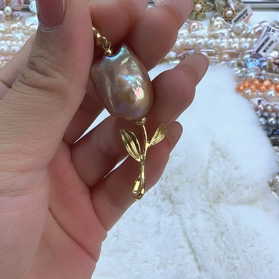 未镶嵌711淡水珍珠