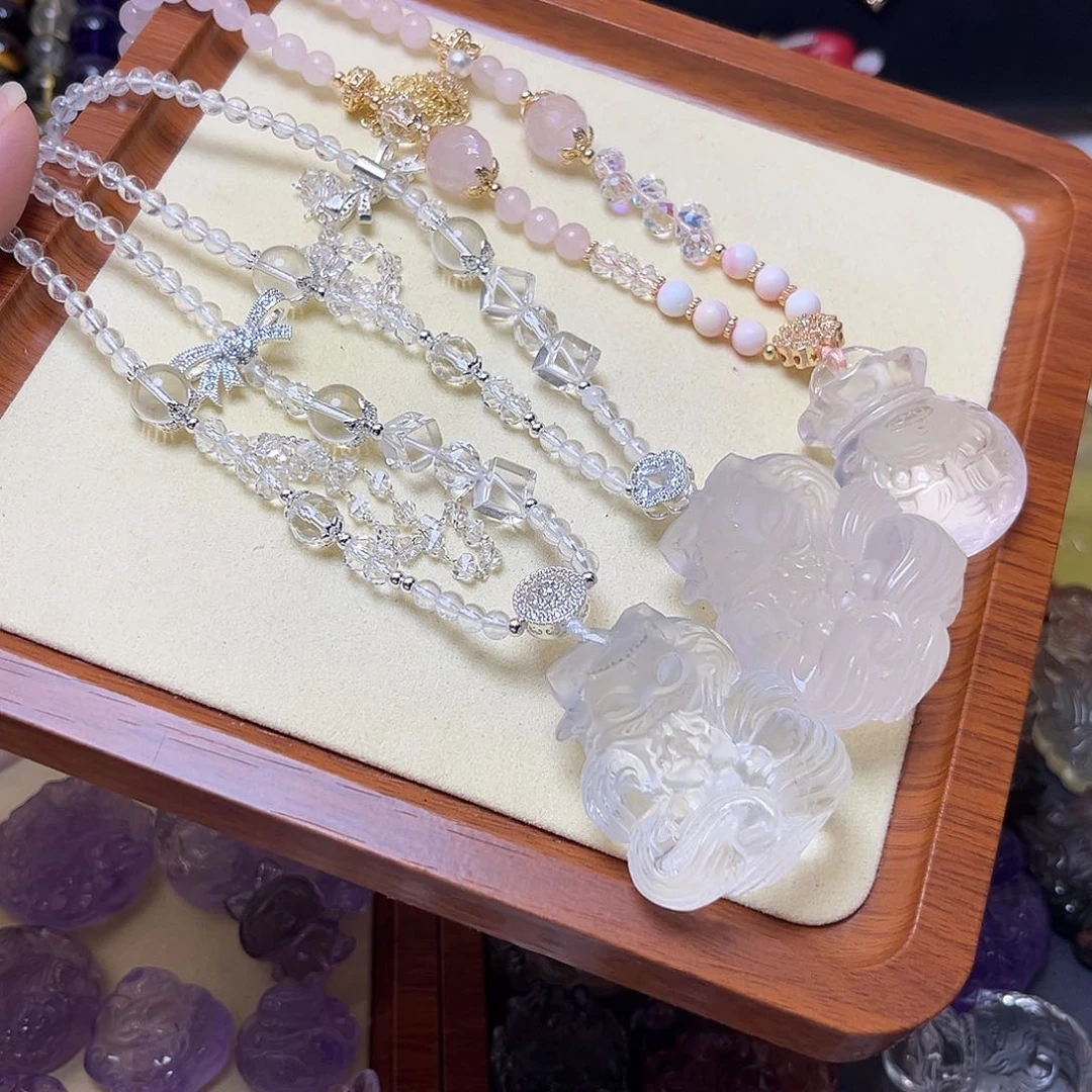 未镶嵌颈饰水晶没*鱼补米45