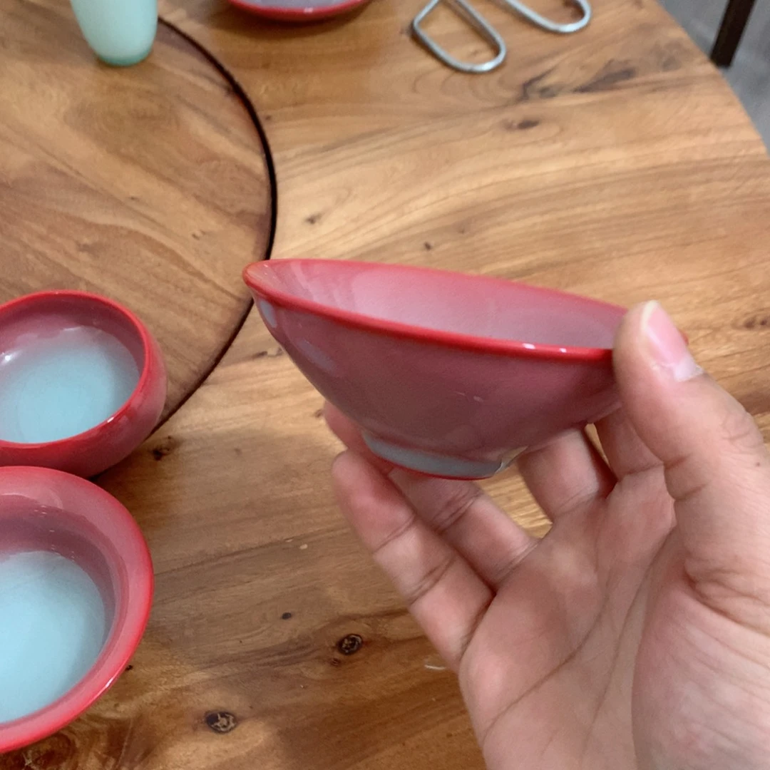 脚****品龙泉青瓷茶具杯子