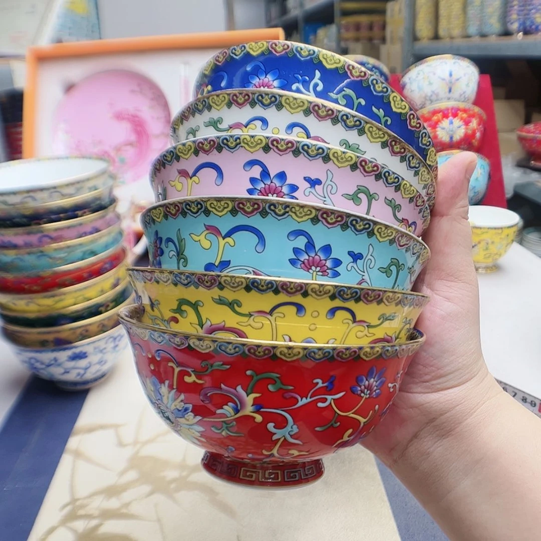 【闪购商品】珐琅4.5英寸6混。。。。。