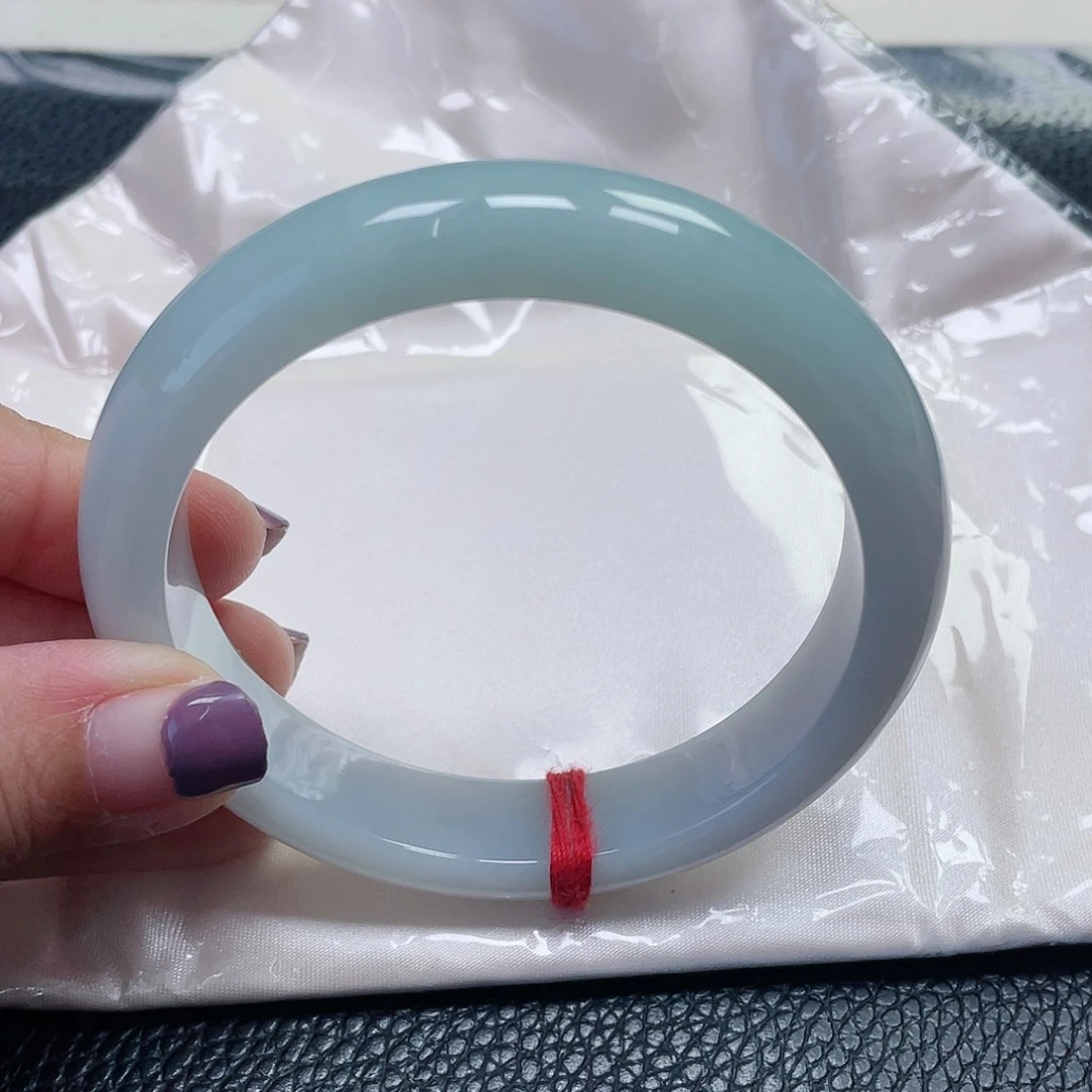 未镶嵌手镯翡翠紫*香缅甸翡翠60