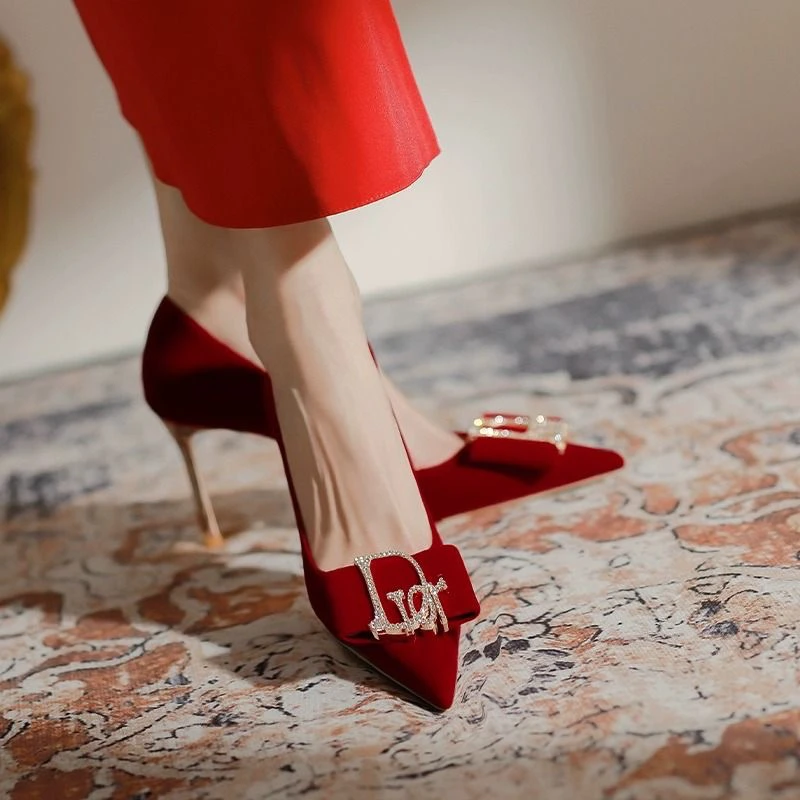 1887 高端时尚女鞋细跟高跟鞋6cm