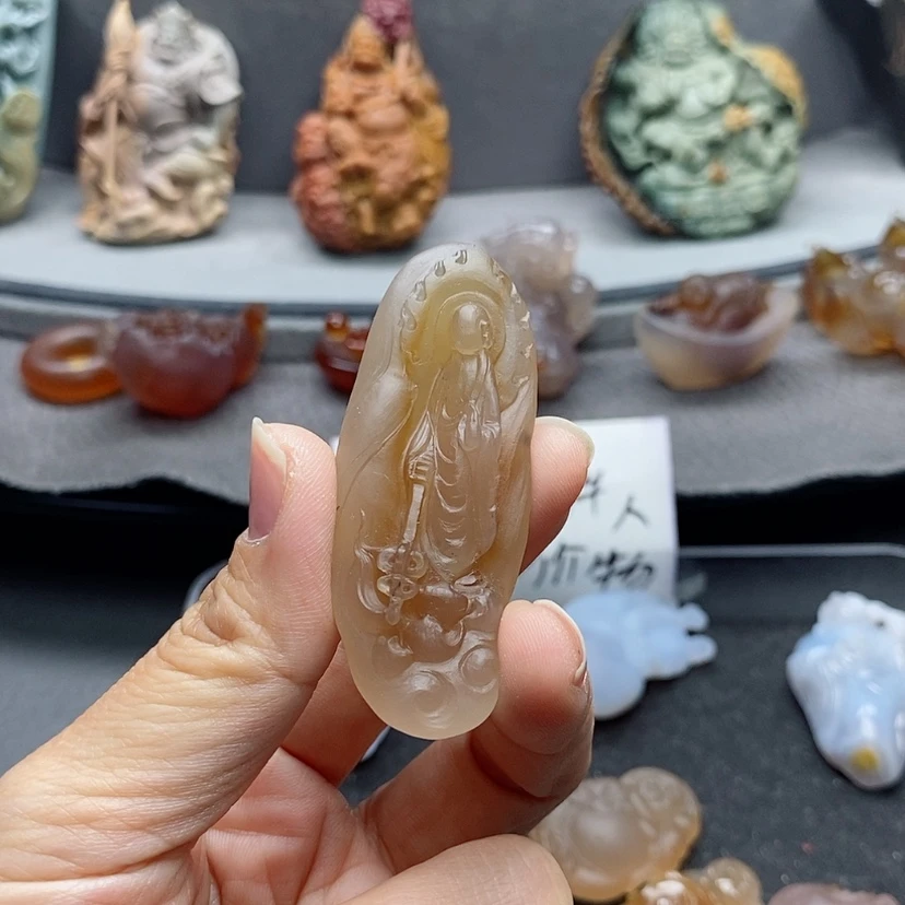 【闪购商品】未镶嵌吊坠定制玛瑙