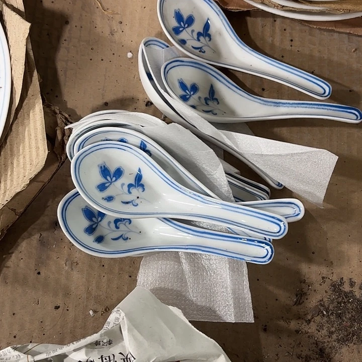 陶金花小勺10个微瑕八零后