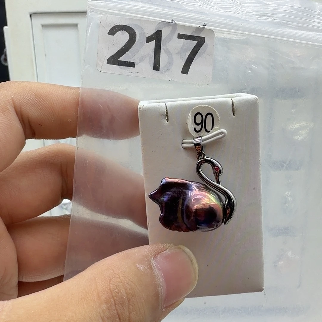 合金淡水珍珠颈饰