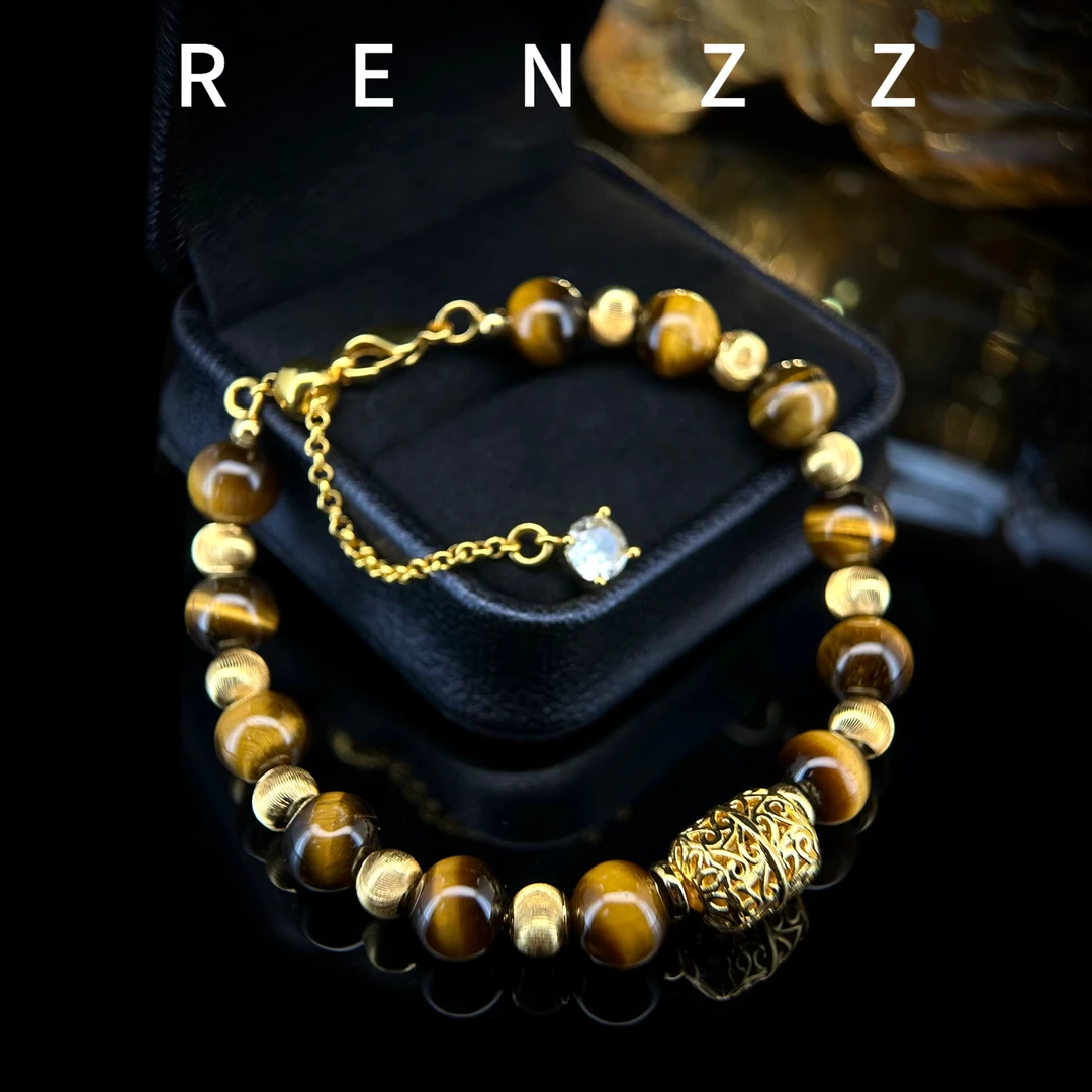 7789黄色圆球手链