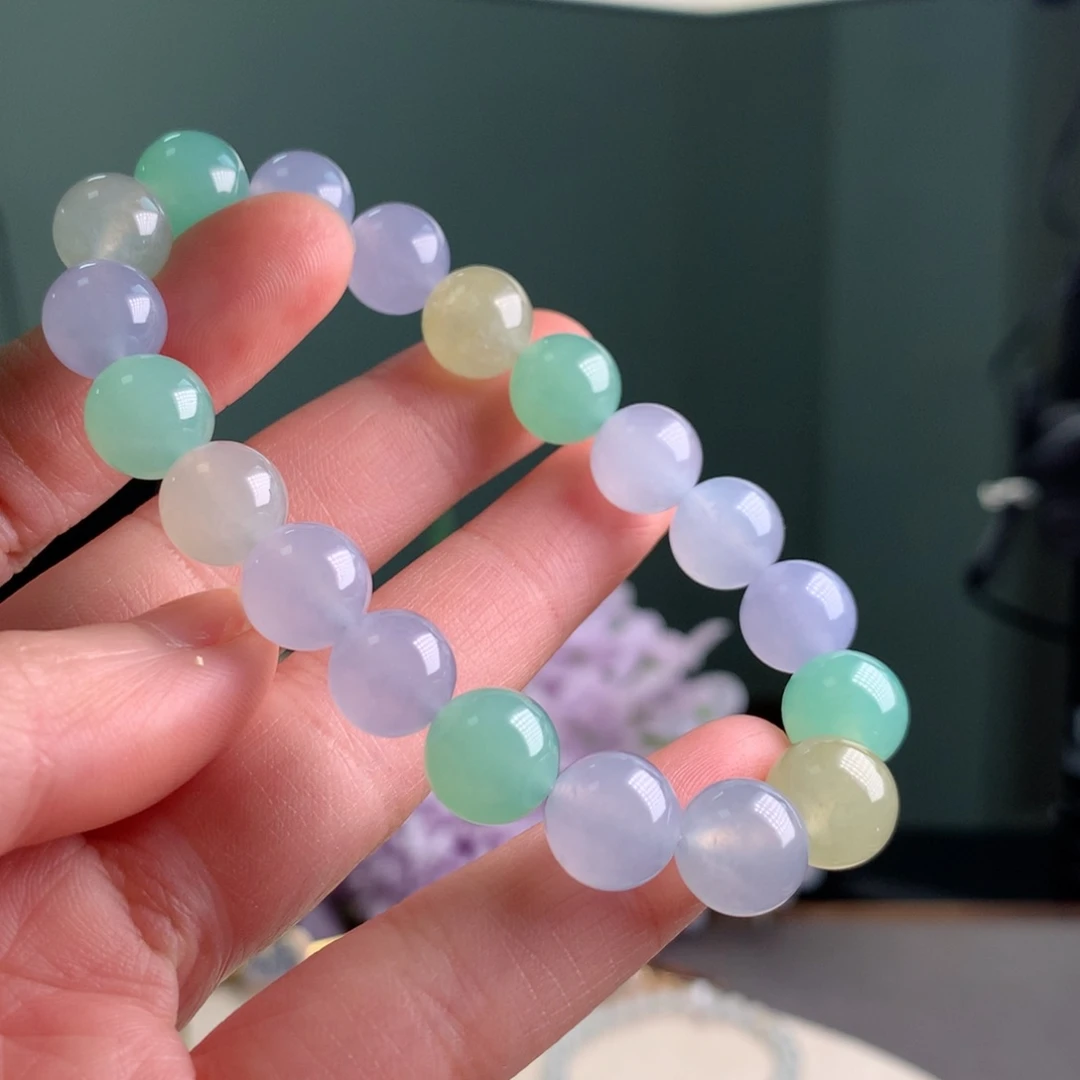 未镶嵌手链翡翠手串