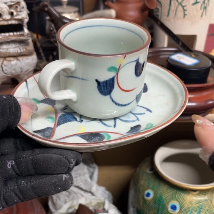 紫砂茶杯人生海海尽兴开怀