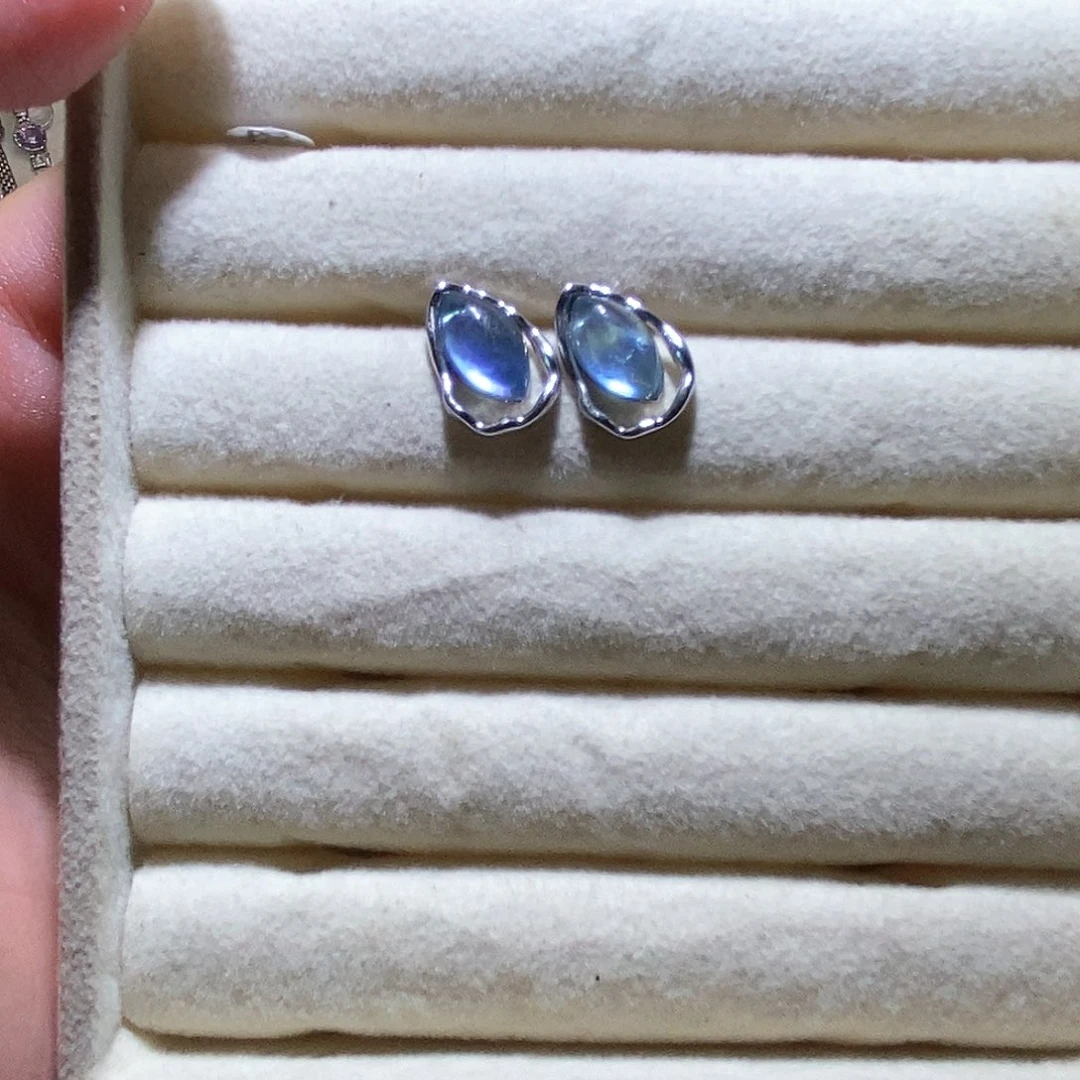 专***孔银S925镶嵌手镯水晶