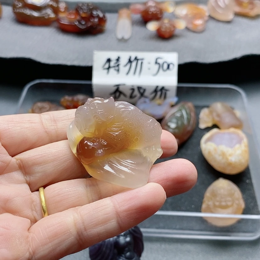 【闪购商品】未镶嵌吊坠定制玛瑙