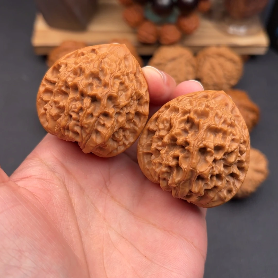 文玩核桃把件官帽44