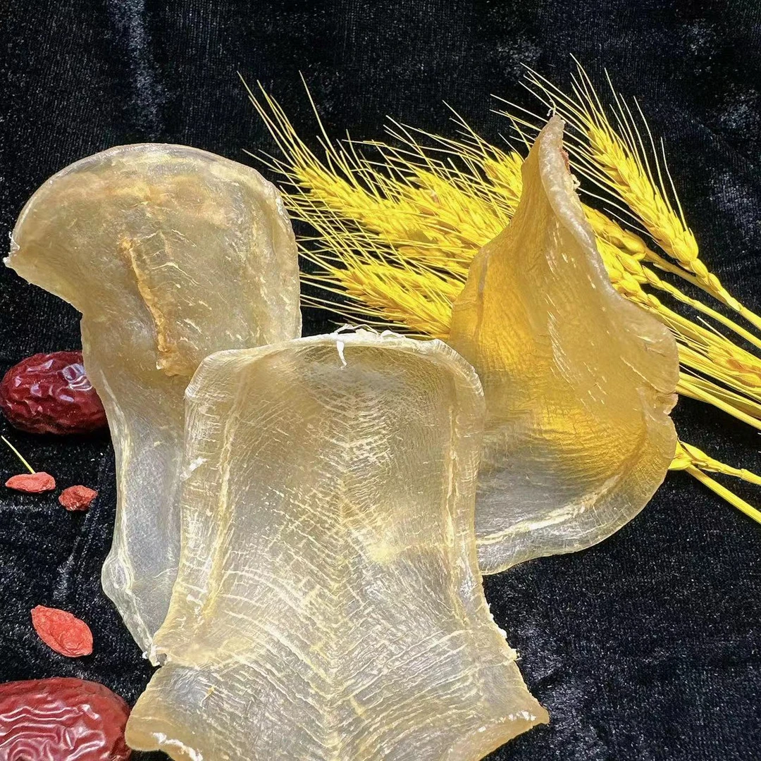 缅甸白花公鱼胶干货滋补品