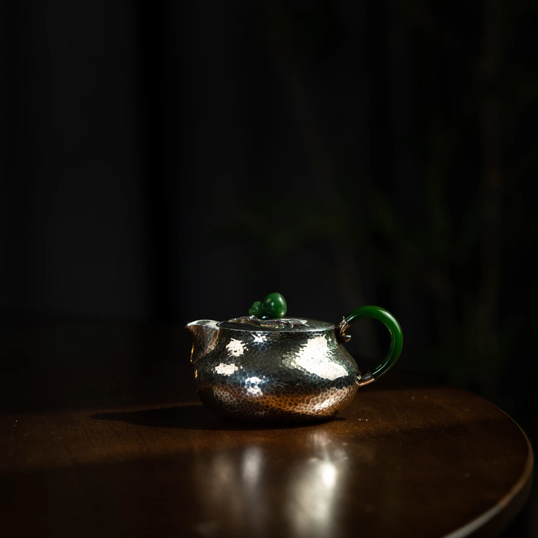 山霁无岚 福禄壶浚银壶 165cc家用泡茶茶壶