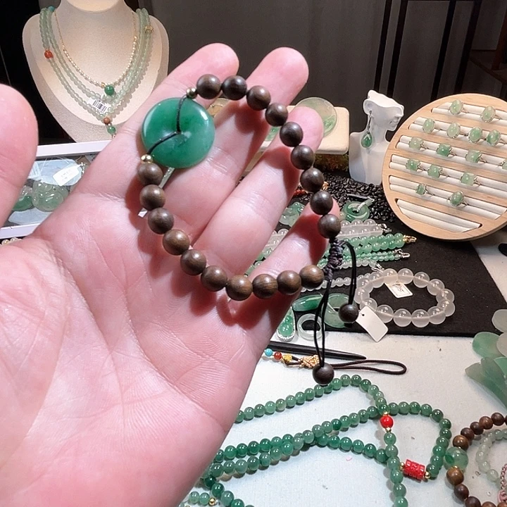 未镶嵌手串石英质玉