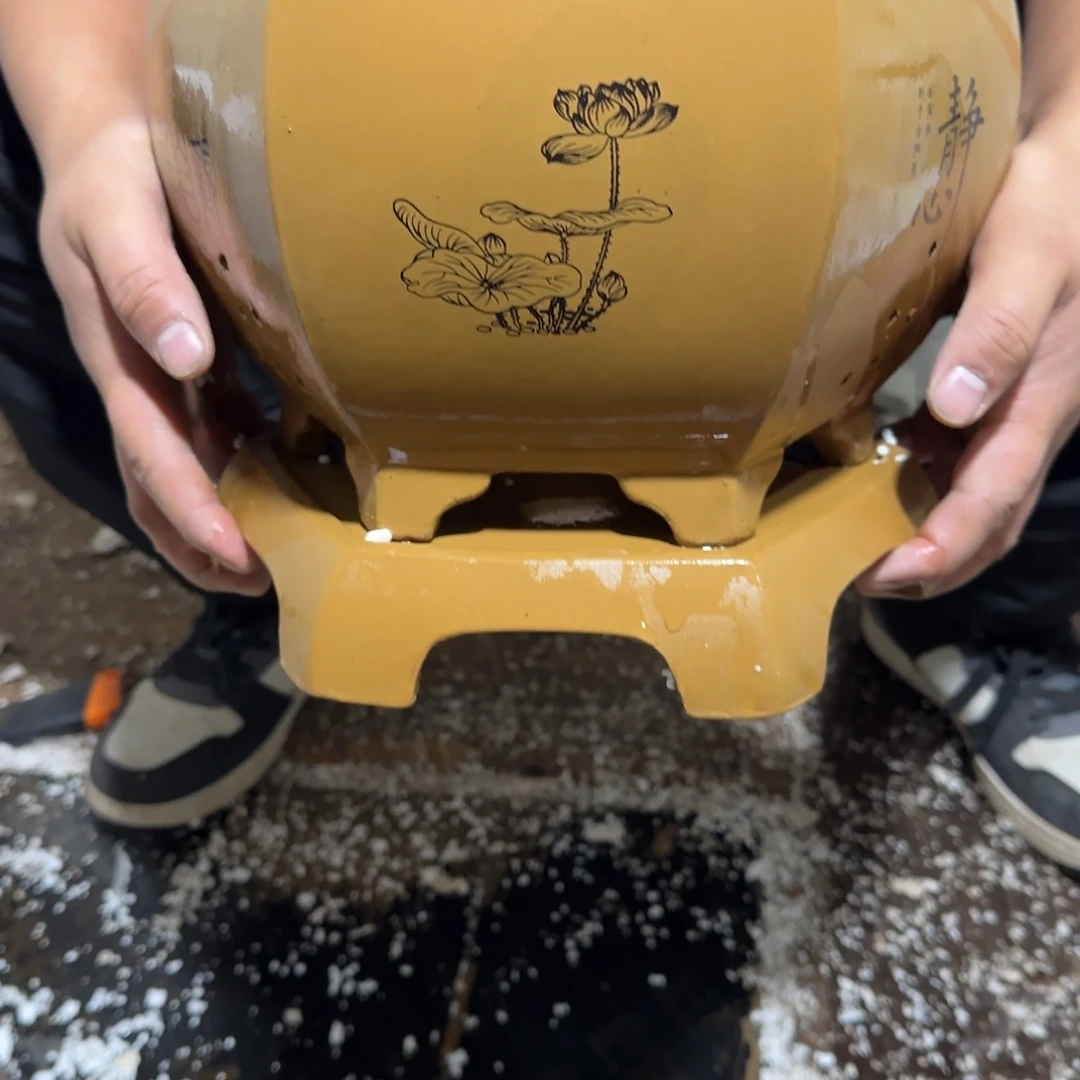 紫砂花盆口径25.20口径