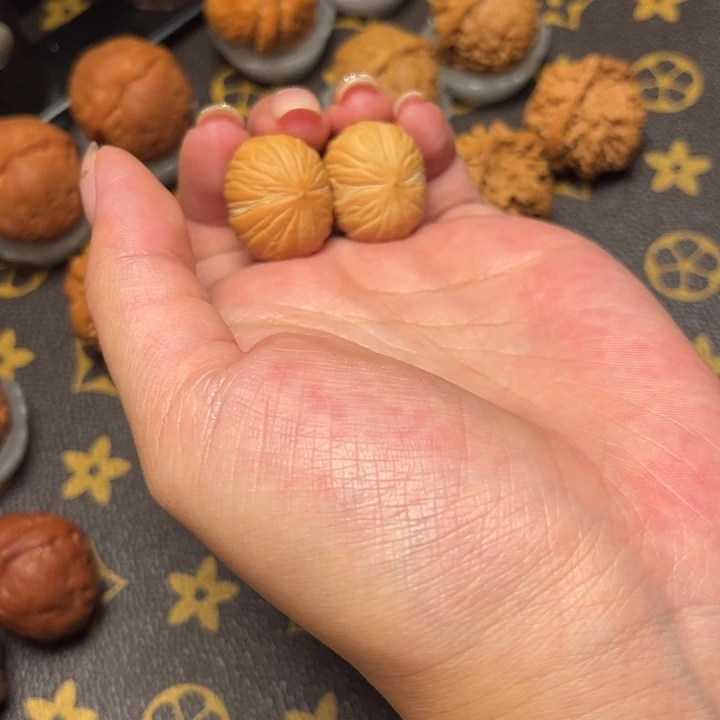 烂***烂文玩核桃把件猴头