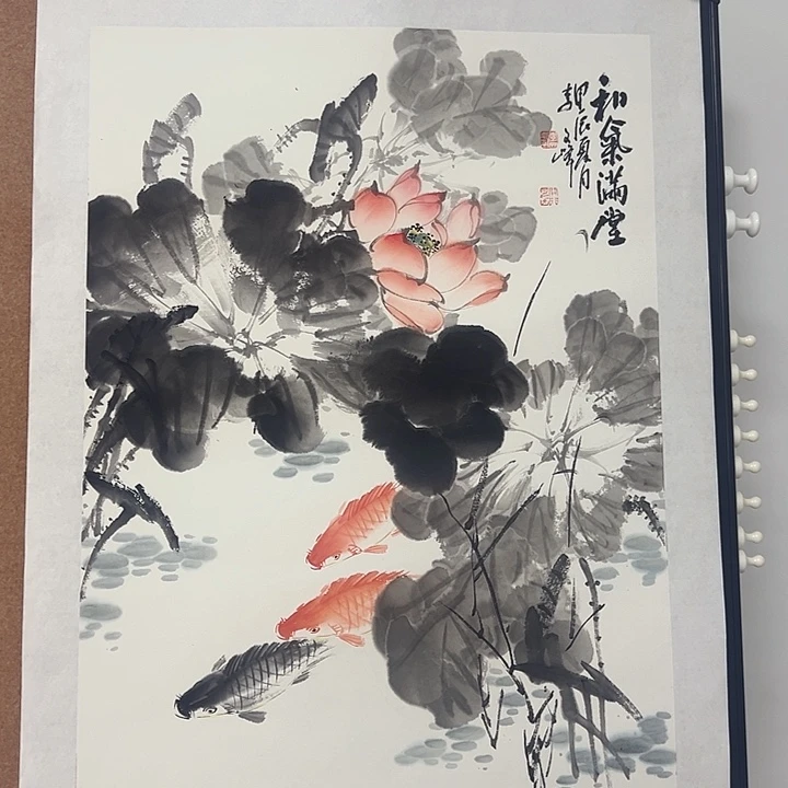 国画李文峰的画作