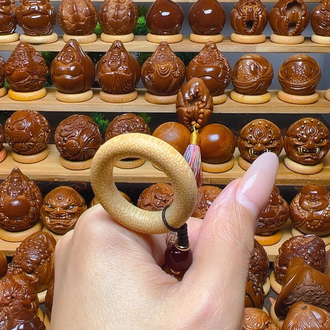 Y***o手串/手链橄榄核小声小命四户一个手把件