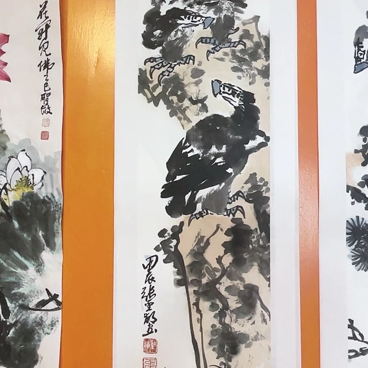 国画张圣敏先生纯手绘作品