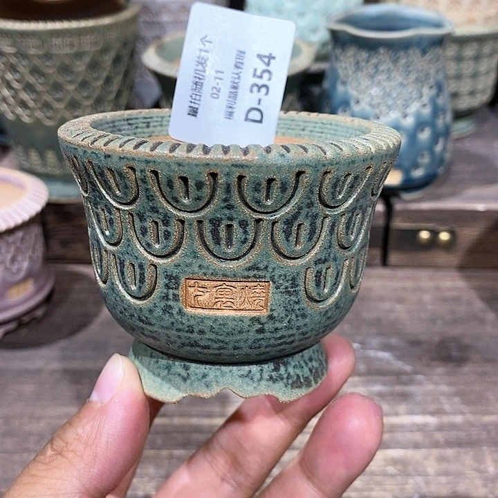 七里烧陶瓷02-11-344口径6.5