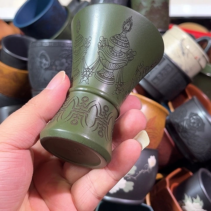 茶杯紫砂全手工紫砂主人杯
