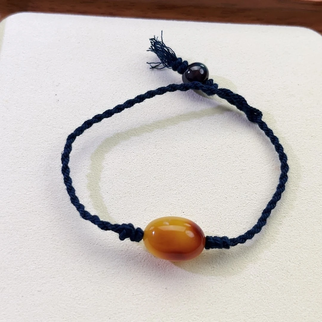 未镶嵌琥珀裸石枣珠