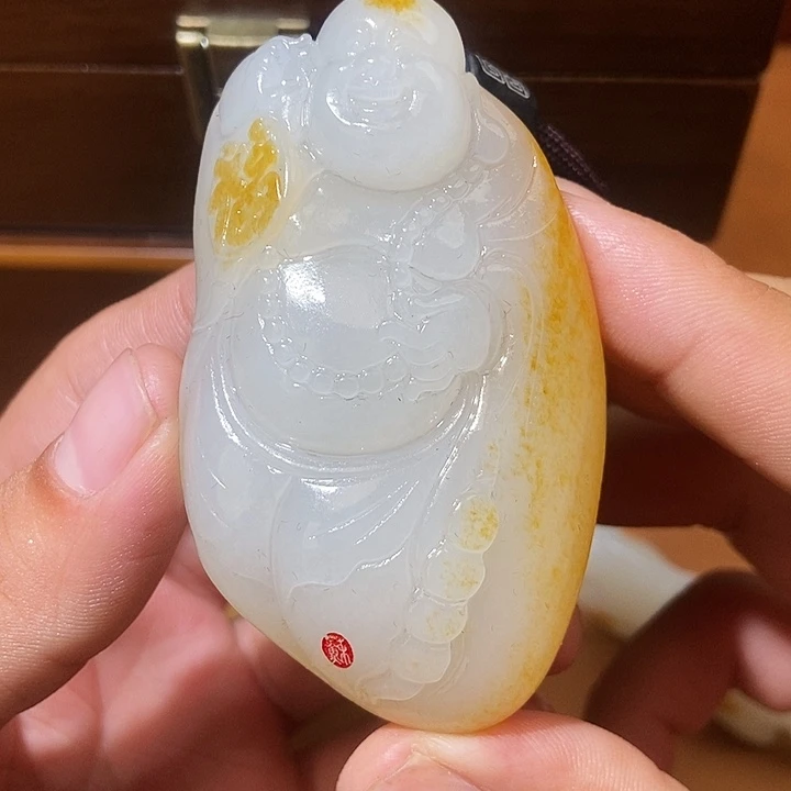 和田玉未镶嵌颈饰HX