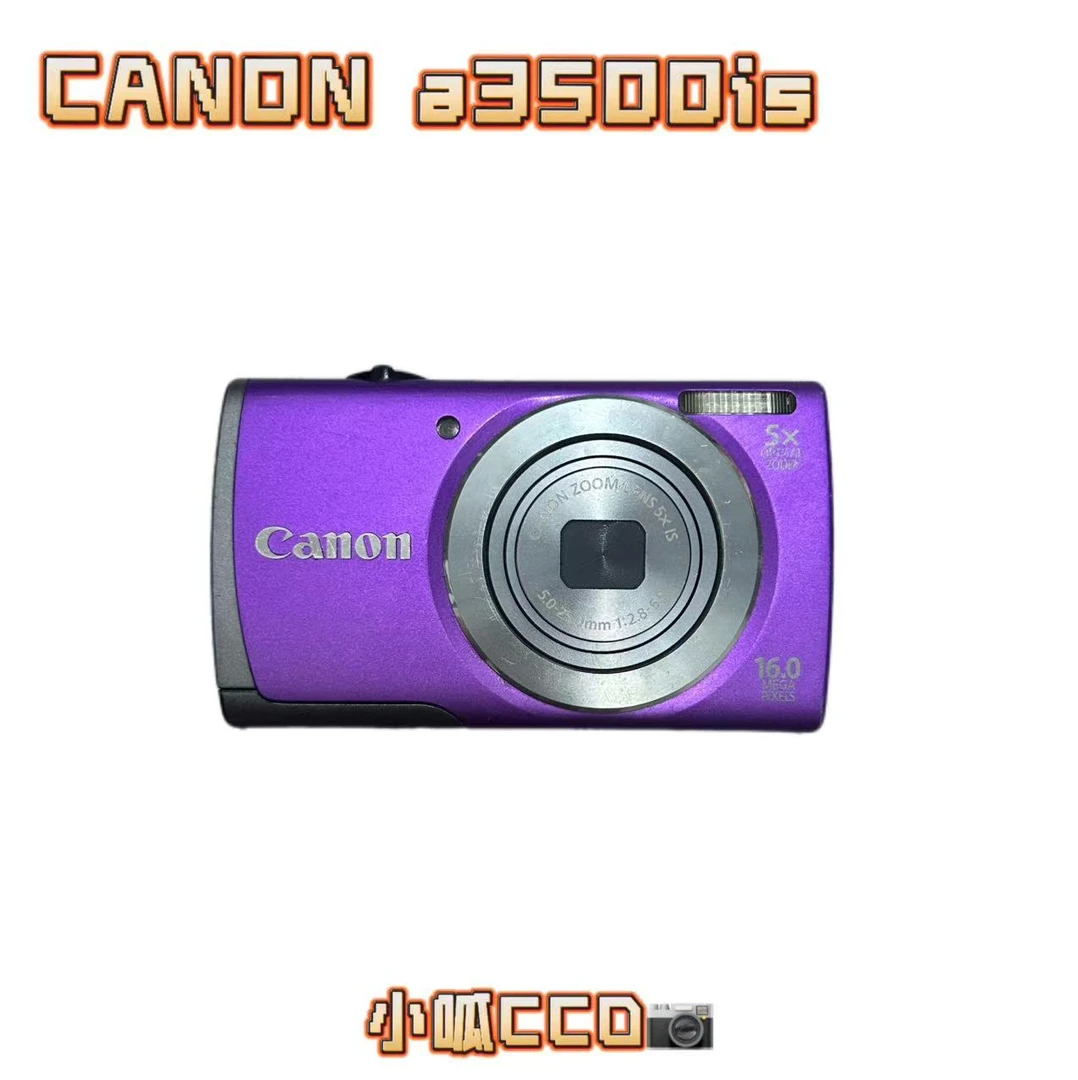 9新 Canon/佳能 a3500is 1600万像素 5倍变焦 wifi传输 冷白皮ccd
