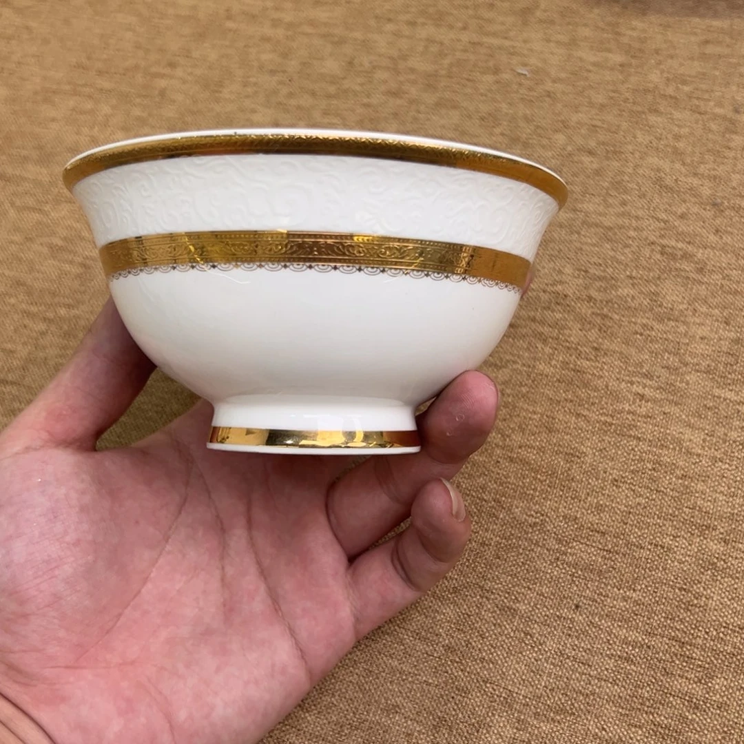 瓷片4.75寸米饭碗六个一单