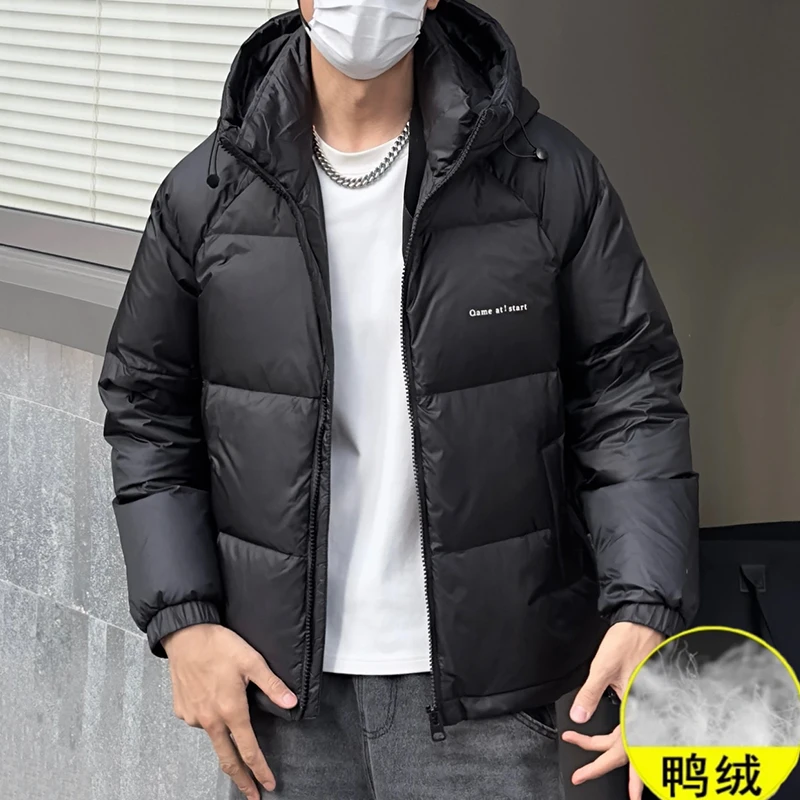 波司登极地联名新款冬季男士羽绒服潮流2025痞帅轻薄连帽保暖加厚