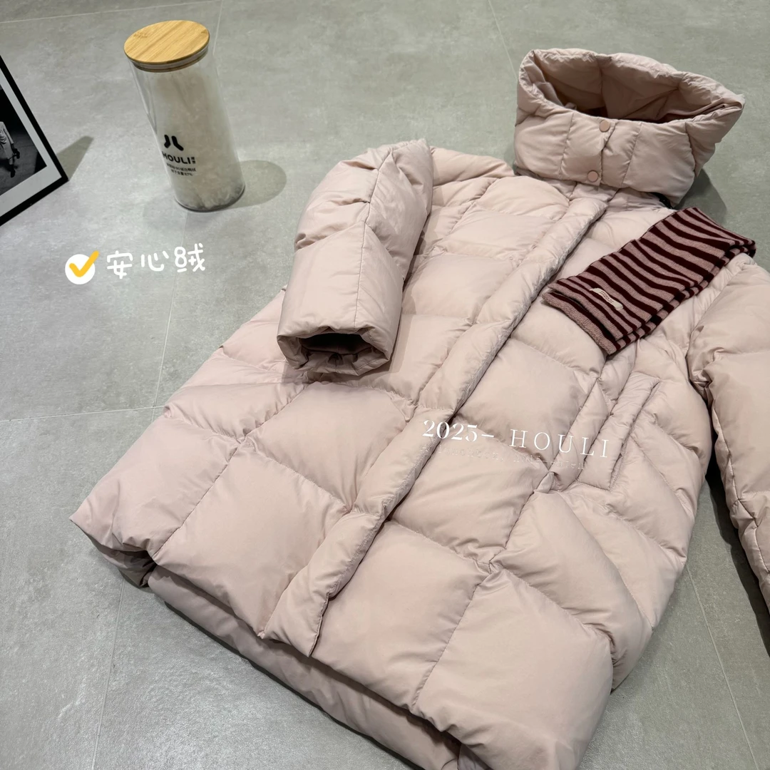 HL- 715 高货90绒时尚韩版连帽羽绒服
