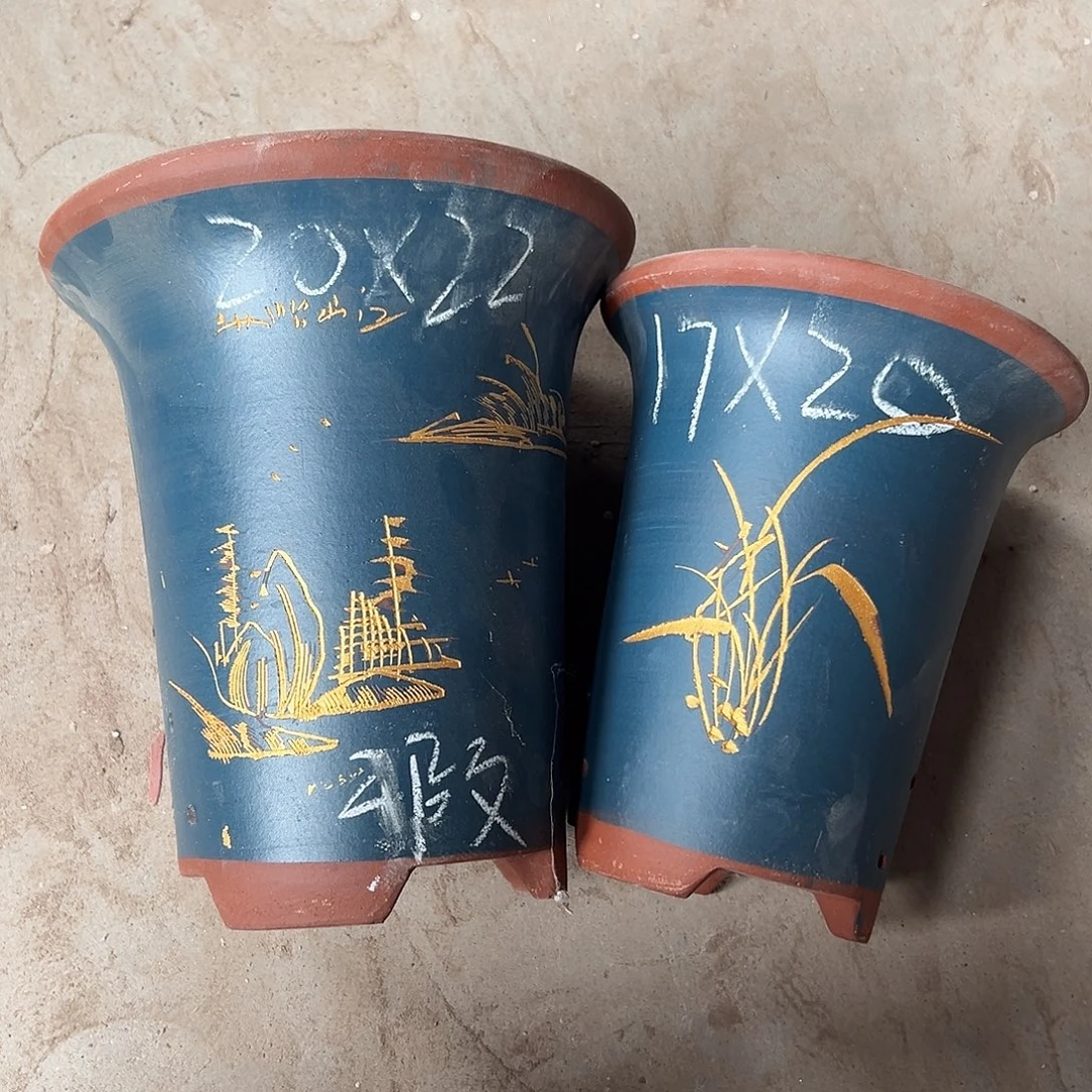 紫砂花盆宜兴紫砂花盆