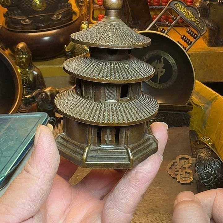 铜器摆件收收藏藏