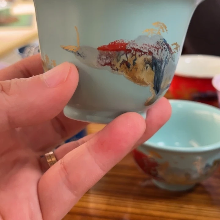 瓷片千年瓷都景德镇