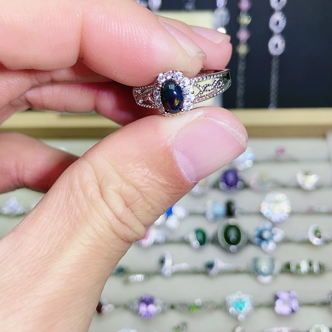 【闪购商品】未镶嵌欧泊戒指