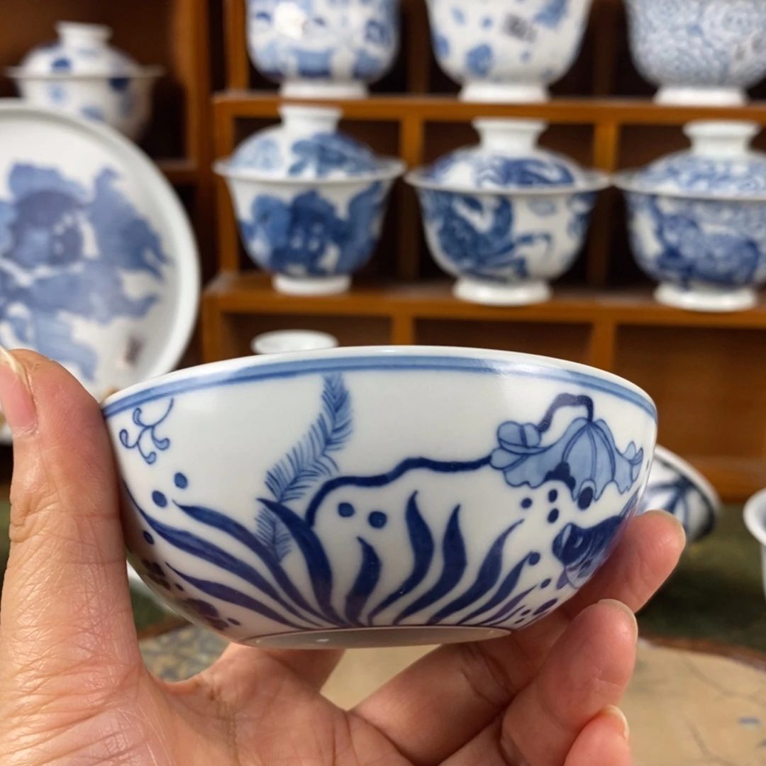 瓷片景德镇陶瓷手绘茶器354