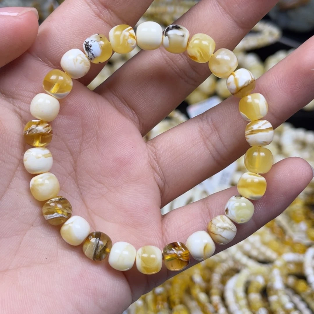 蜜蜡未镶嵌珠宝奇石7.5m